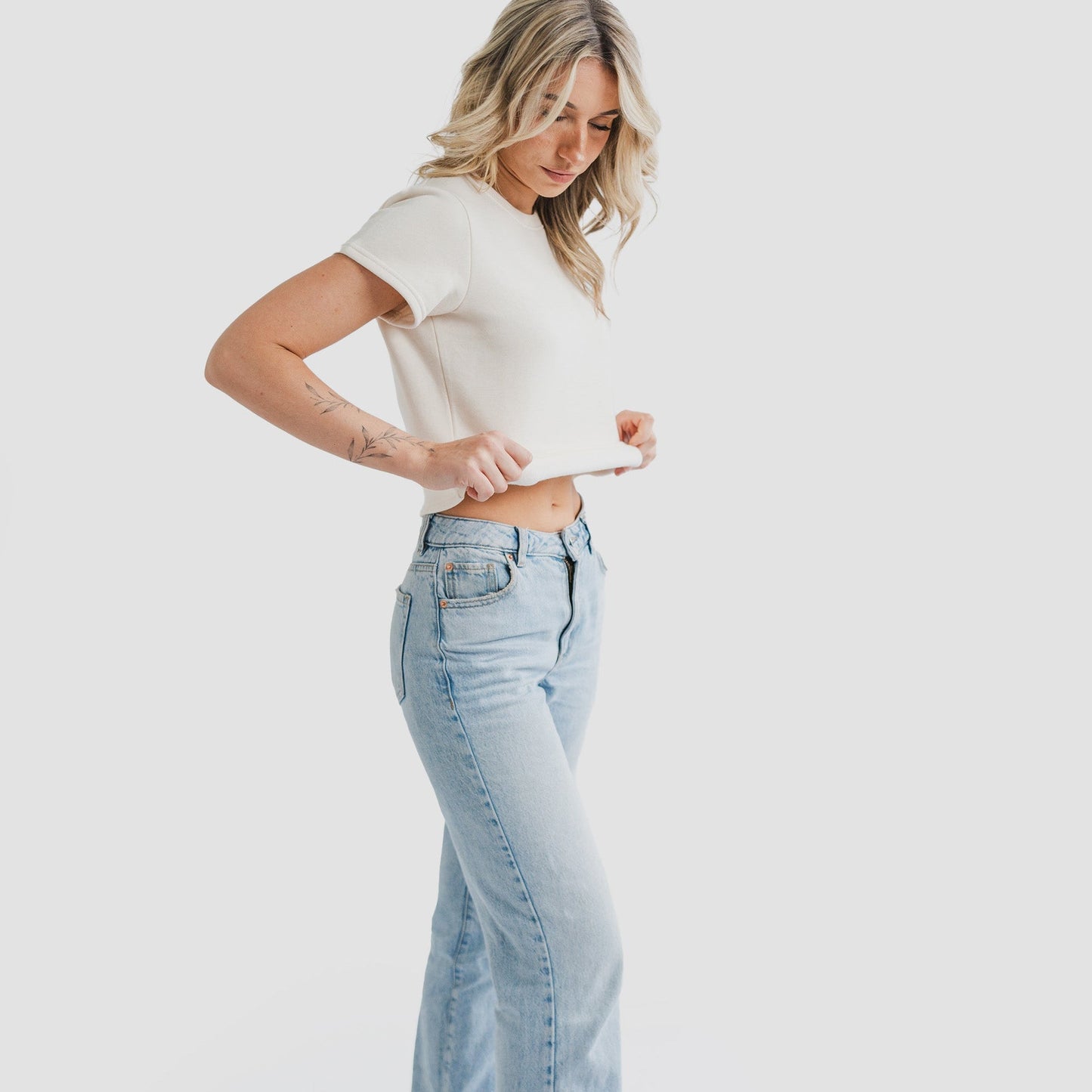 Women's AlpacaCloud® Heavyweight Baby Tee