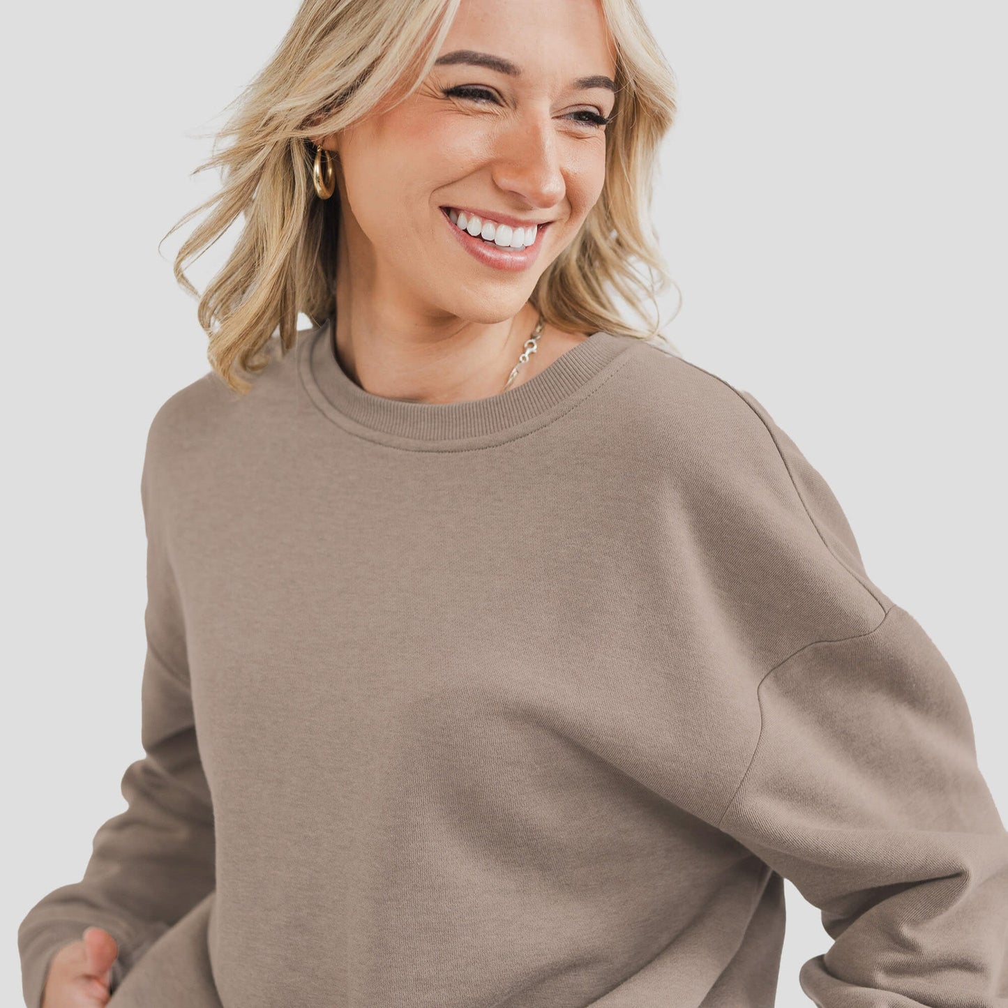 Women's AlpacaCloud® Heavyweight Crew Neck Sweatshirt