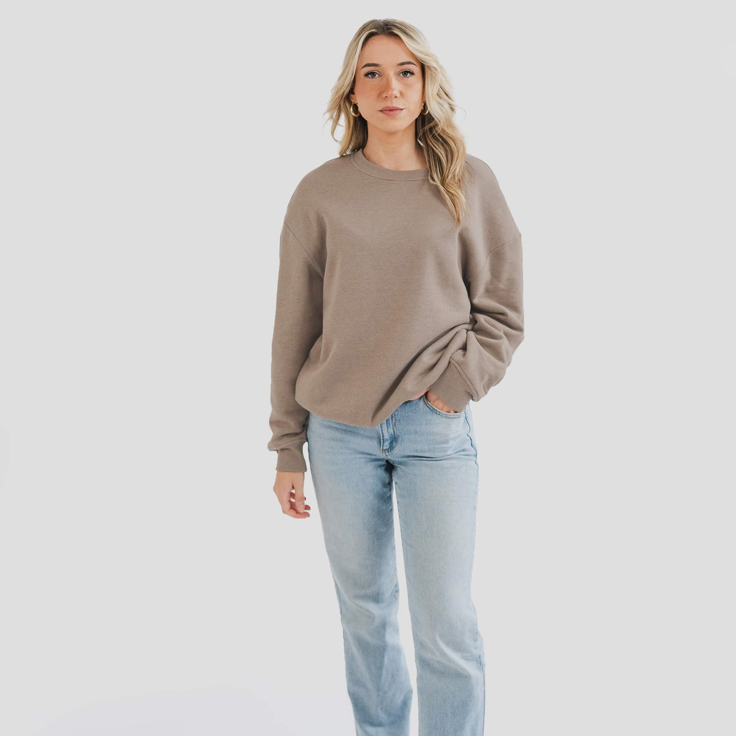 Women's AlpacaCloud® Heavyweight Crew Neck Sweatshirt