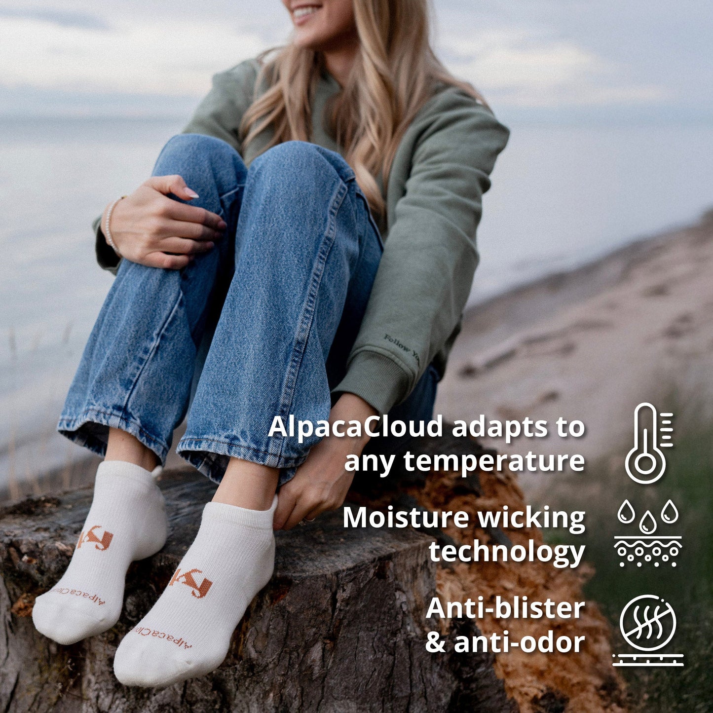 AlpacaCloud® Ankle Sock 6 Pack